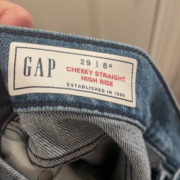 Gap Cheeky Straight High Rise Jeans - Picture 8 of 9